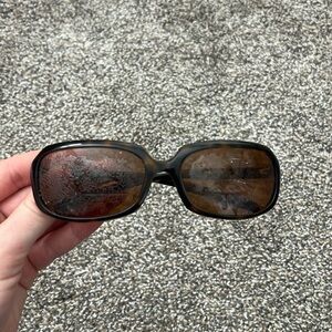 Raybans sunglasses brown frames vguc TB 4131